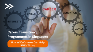 Employees from Singaporeans learning new skills through a WSQ programme